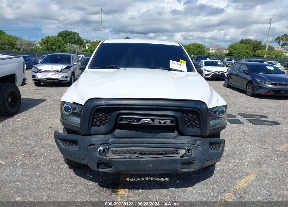 2021 RAM 1500 CLASSIC WARLOCK 4X4 5'7 BOX VIN: 1C6RR7LT4MS535460