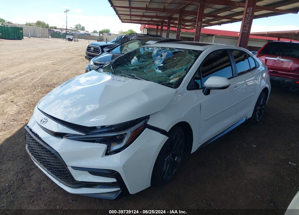 2024 TOYOTA COROLLA SE VIN: 5YFP4MCE0RP193383