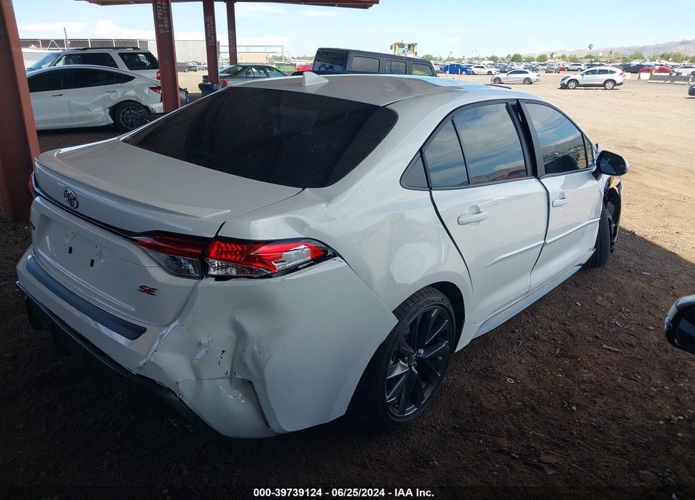 2024 TOYOTA COROLLA SE VIN: 5YFP4MCE0RP193383