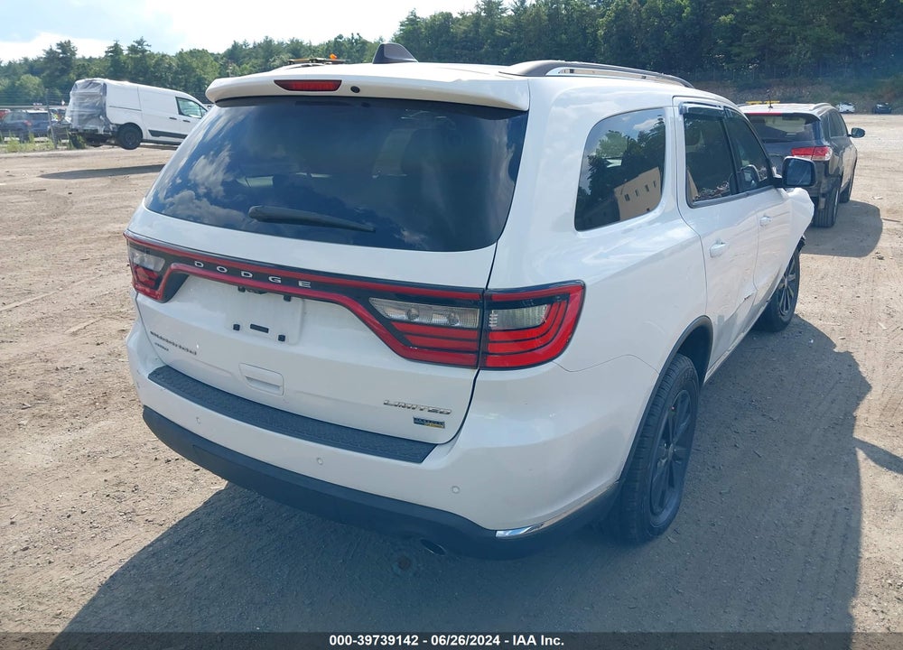 2015 DODGE DURANGO LIMITED VIN: 1C4RDJDG6FC163381