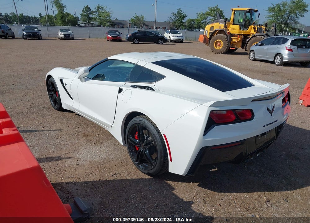 2017 CHEVROLET CORVETTE STINGRAY VIN: 1G1YB2D73H5113447