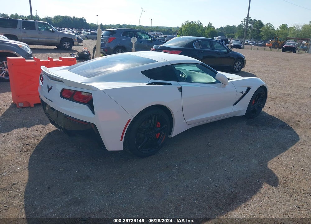 2017 CHEVROLET CORVETTE STINGRAY VIN: 1G1YB2D73H5113447