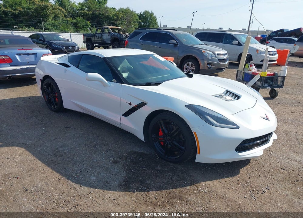 2017 CHEVROLET CORVETTE STINGRAY VIN: 1G1YB2D73H5113447