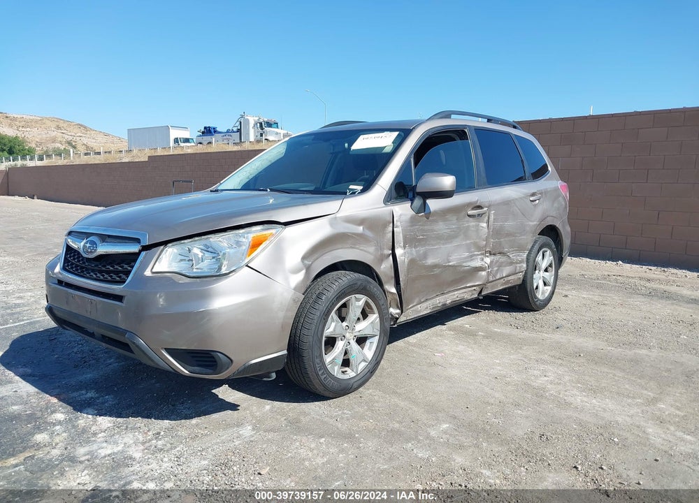 2016 SUBARU FORESTER 2.5I PREMIUM VIN: JF2SJADC5GH517405