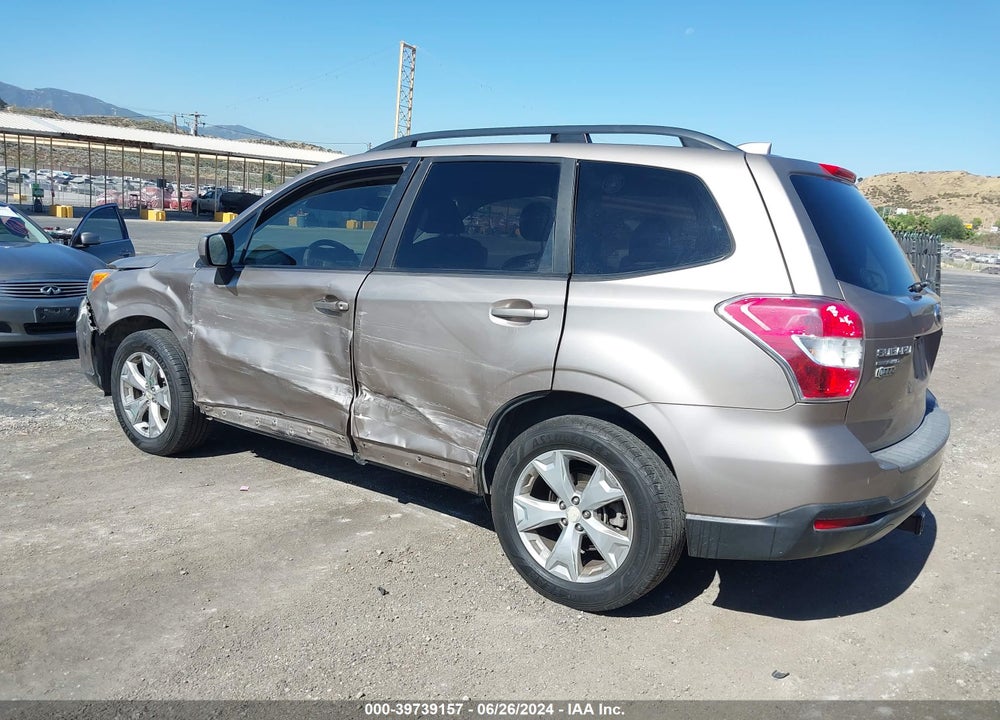 2016 SUBARU FORESTER 2.5I PREMIUM VIN: JF2SJADC5GH517405