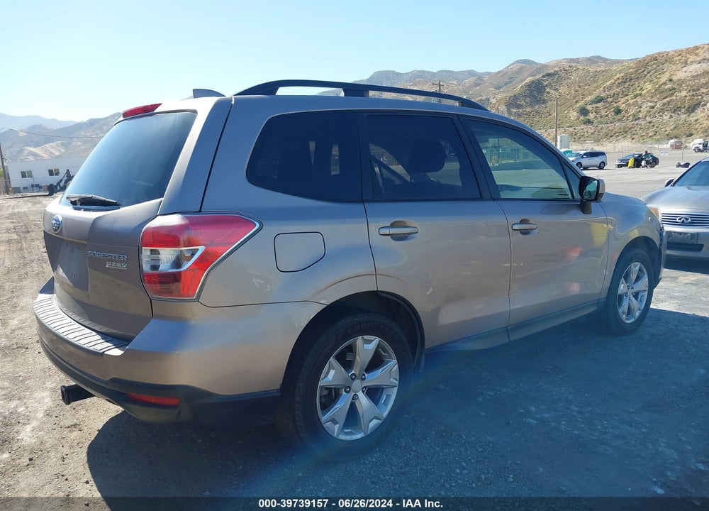 2016 SUBARU FORESTER 2.5I PREMIUM VIN: JF2SJADC5GH517405