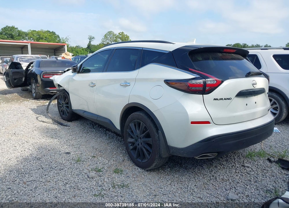 2023 NISSAN MURANO SV FWD VIN: 5N1AZ2BJ8PC111623