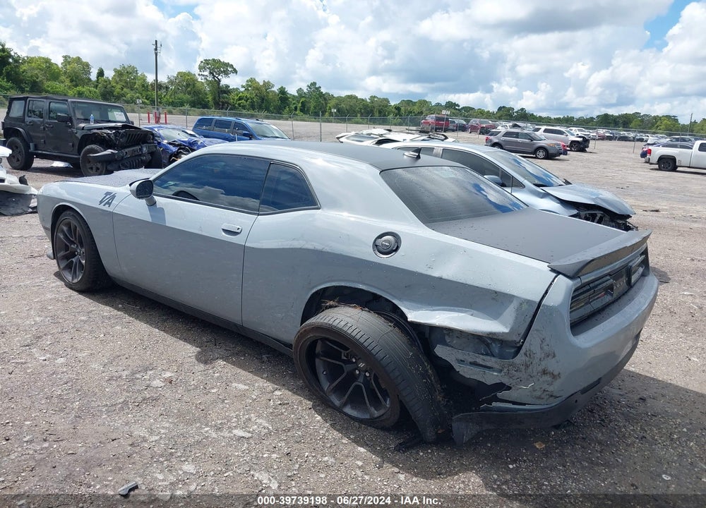2022 DODGE CHALLENGER R/T VIN: 2C3CDZBT7NH142799