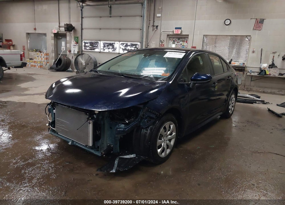 2021 TOYOTA COROLLA LE VIN: JTDEPMAE6MJ190079