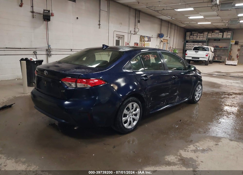 2021 TOYOTA COROLLA LE VIN: JTDEPMAE6MJ190079
