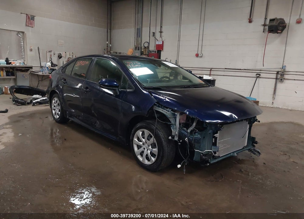2021 TOYOTA COROLLA LE VIN: JTDEPMAE6MJ190079