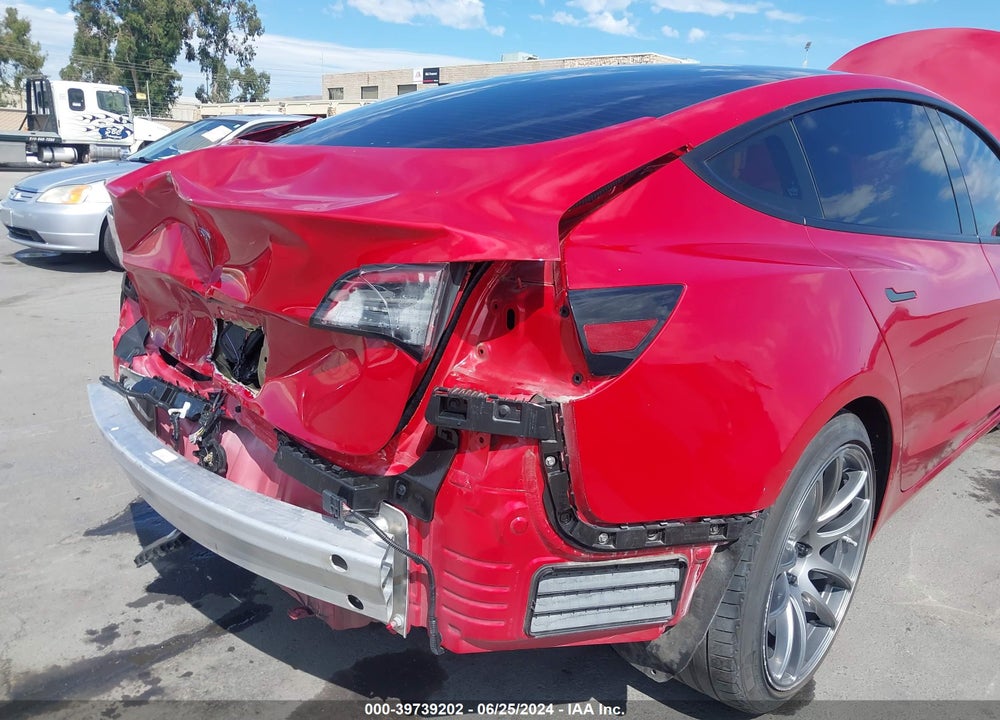 2021 TESLA MODEL 3 STANDARD RANGE PLUS REAR-WHEEL DRIVE VIN: 5YJ3E1EA7MF873029