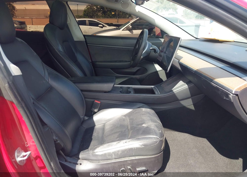 2021 TESLA MODEL 3 STANDARD RANGE PLUS REAR-WHEEL DRIVE VIN: 5YJ3E1EA7MF873029