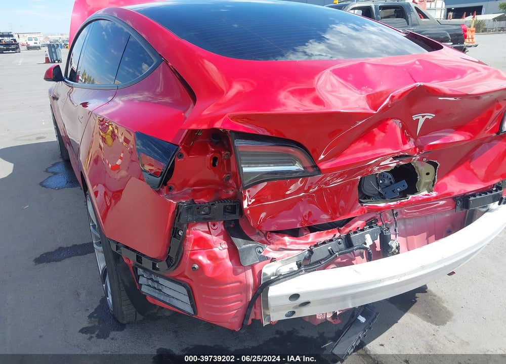 2021 TESLA MODEL 3 STANDARD RANGE PLUS REAR-WHEEL DRIVE VIN: 5YJ3E1EA7MF873029