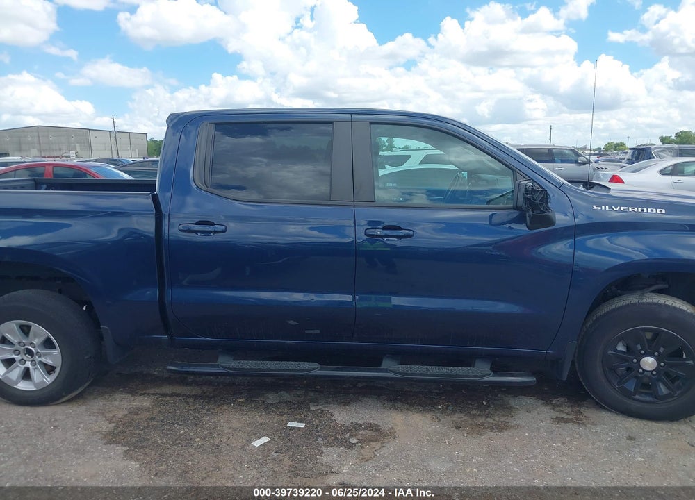 2021 CHEVROLET SILVERADO 1500 4WD SHORT BED LT VIN: 1GCUYDED3MZ241940