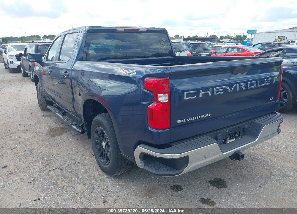 2021 CHEVROLET SILVERADO 1500 4WD SHORT BED LT VIN: 1GCUYDED3MZ241940