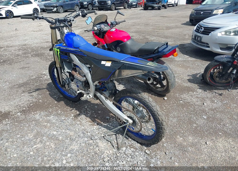 2023 YAMAHA YZ450 F VIN: JYACJ34C3PA002079
