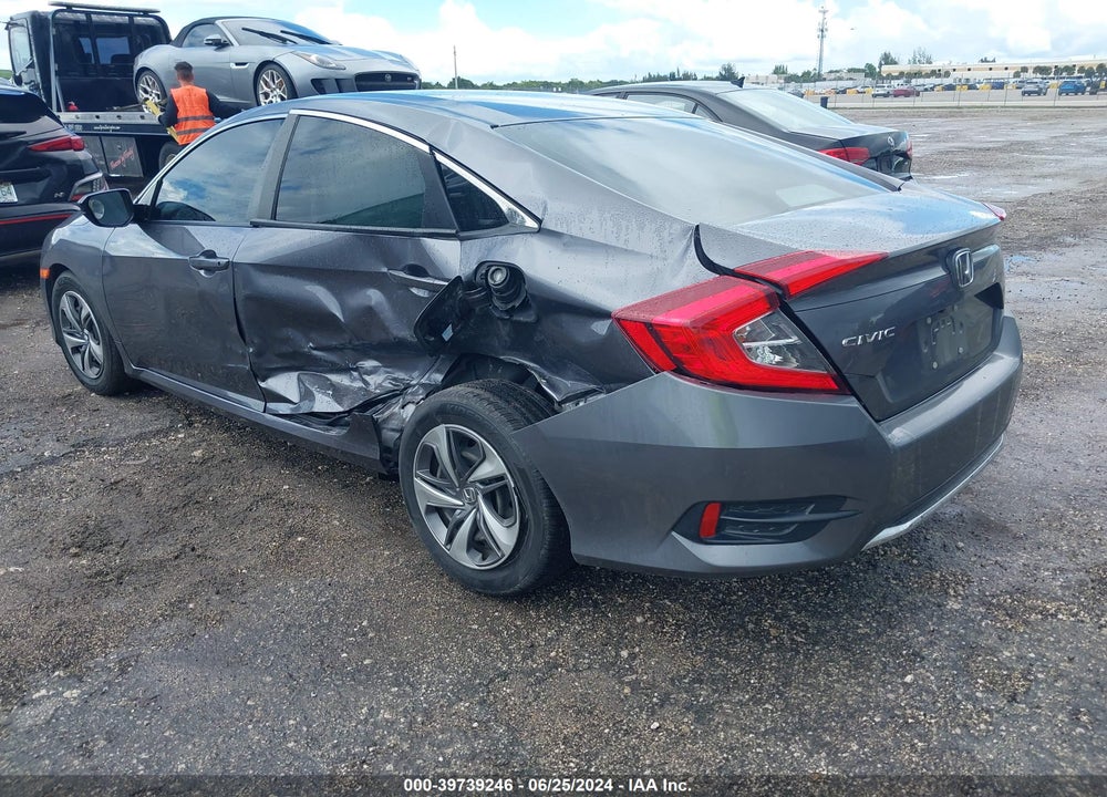 2021 HONDA CIVIC LX VIN: 2HGFC2F68MH536092