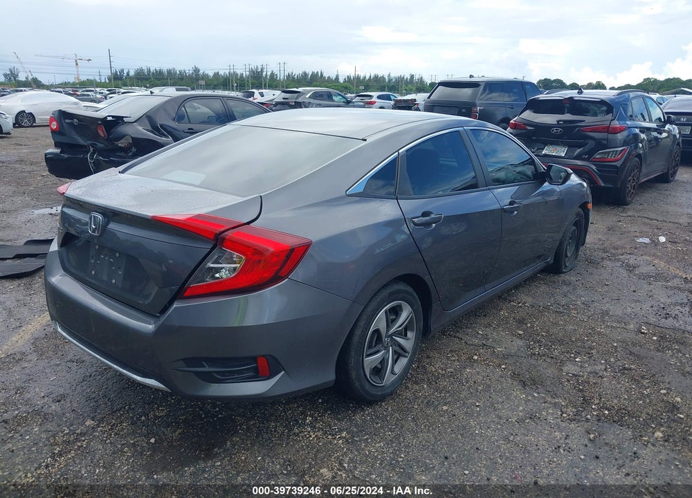 2021 HONDA CIVIC LX VIN: 2HGFC2F68MH536092