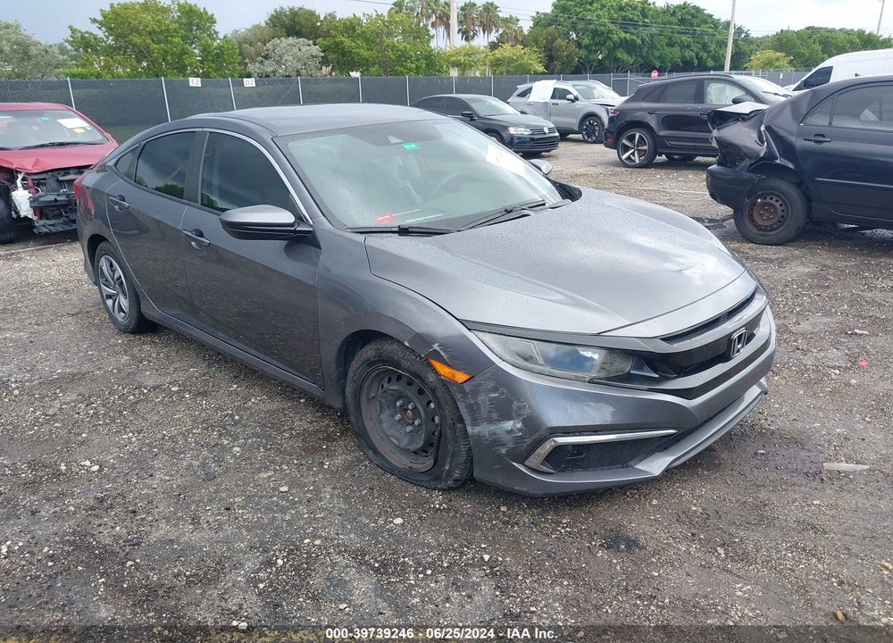 2021 HONDA CIVIC LX VIN: 2HGFC2F68MH536092