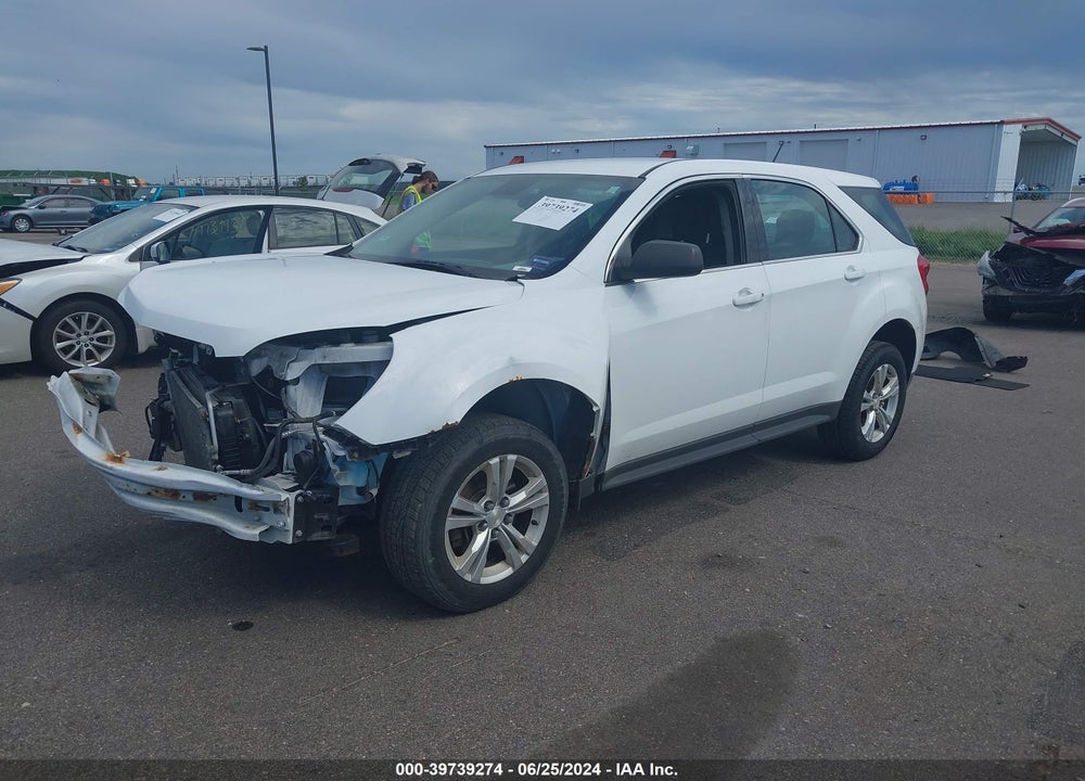 2014 CHEVROLET EQUINOX LS VIN: 2GNALAEK6E6346667