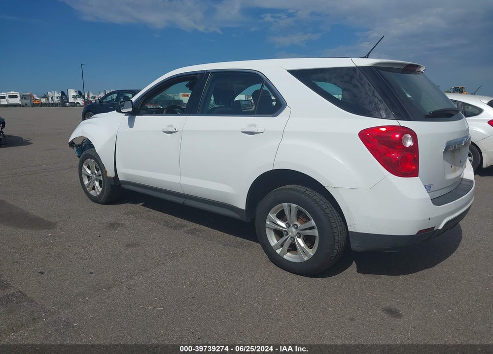 2014 CHEVROLET EQUINOX LS VIN: 2GNALAEK6E6346667