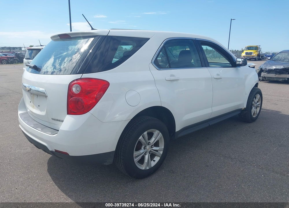 2014 CHEVROLET EQUINOX LS VIN: 2GNALAEK6E6346667