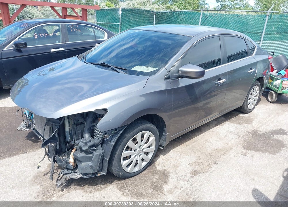 2015 NISSAN SENTRA SV VIN: 3N1AB7AP0FY213213