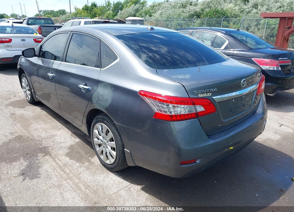 2015 NISSAN SENTRA SV VIN: 3N1AB7AP0FY213213