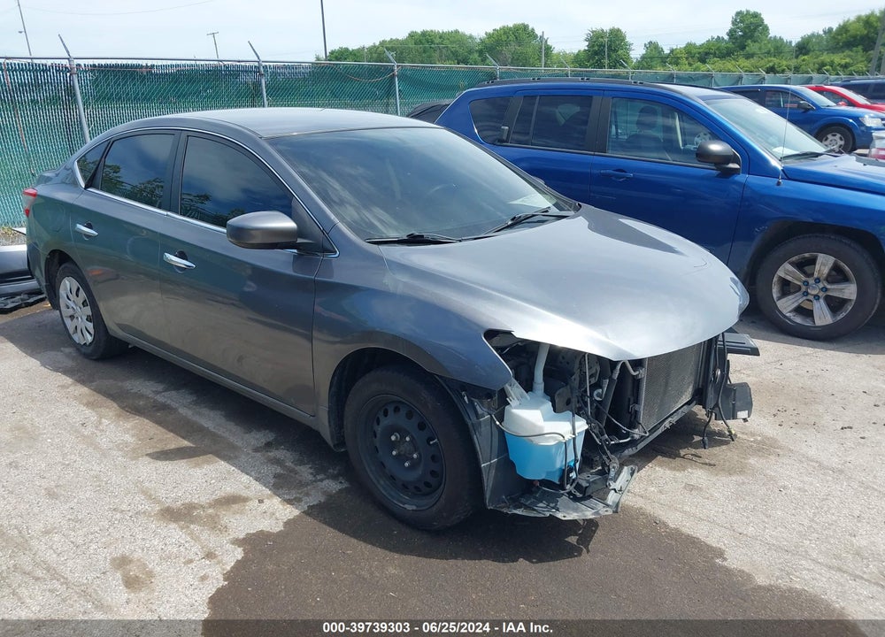 2015 NISSAN SENTRA SV VIN: 3N1AB7AP0FY213213