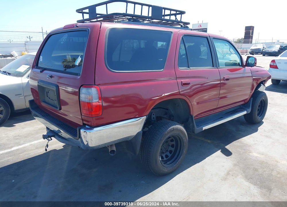 1999 TOYOTA 4RUNNER SR5 V6 VIN: JT3GN86RXX0093631
