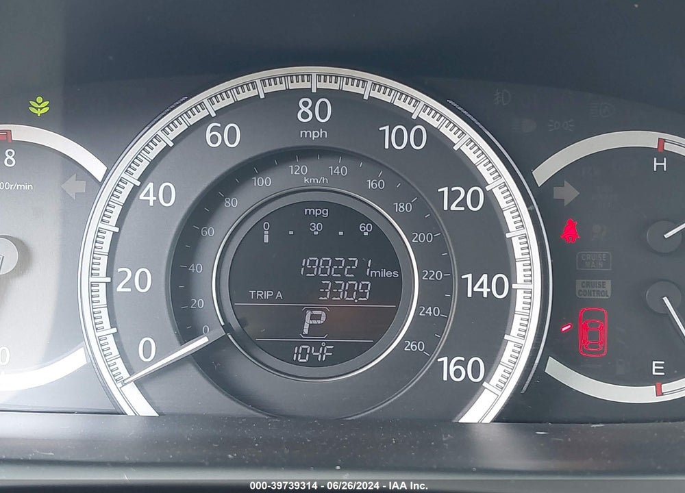 2014 HONDA ACCORD VIN: 1HGCR2F3XEA012353