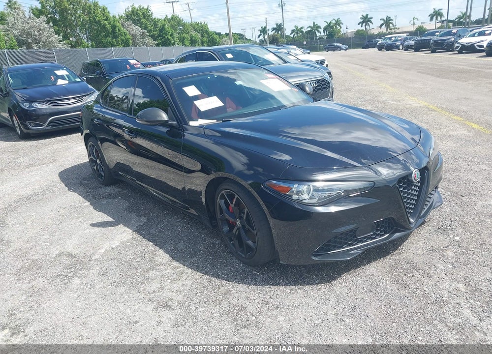 2019 ALFA ROMEO GIULIA RWD VIN: ZARFAMANXK7622792