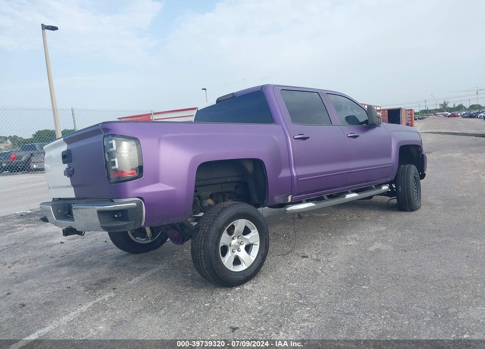 2018 CHEVROLET SILVERADO 1500 1LT VIN: 3GCUKREH8JG374805