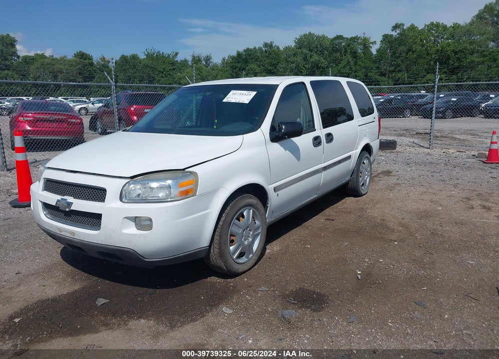 2008 CHEVROLET UPLANDER CARGO VIN: 1GNDV13W28D210457