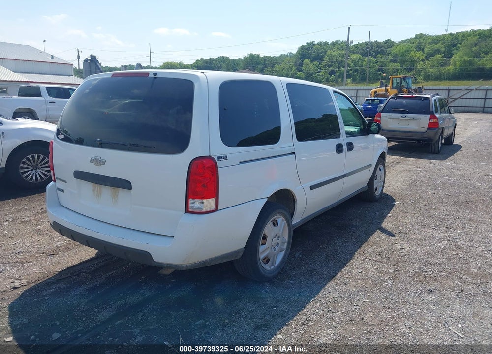 2008 CHEVROLET UPLANDER CARGO VIN: 1GNDV13W28D210457