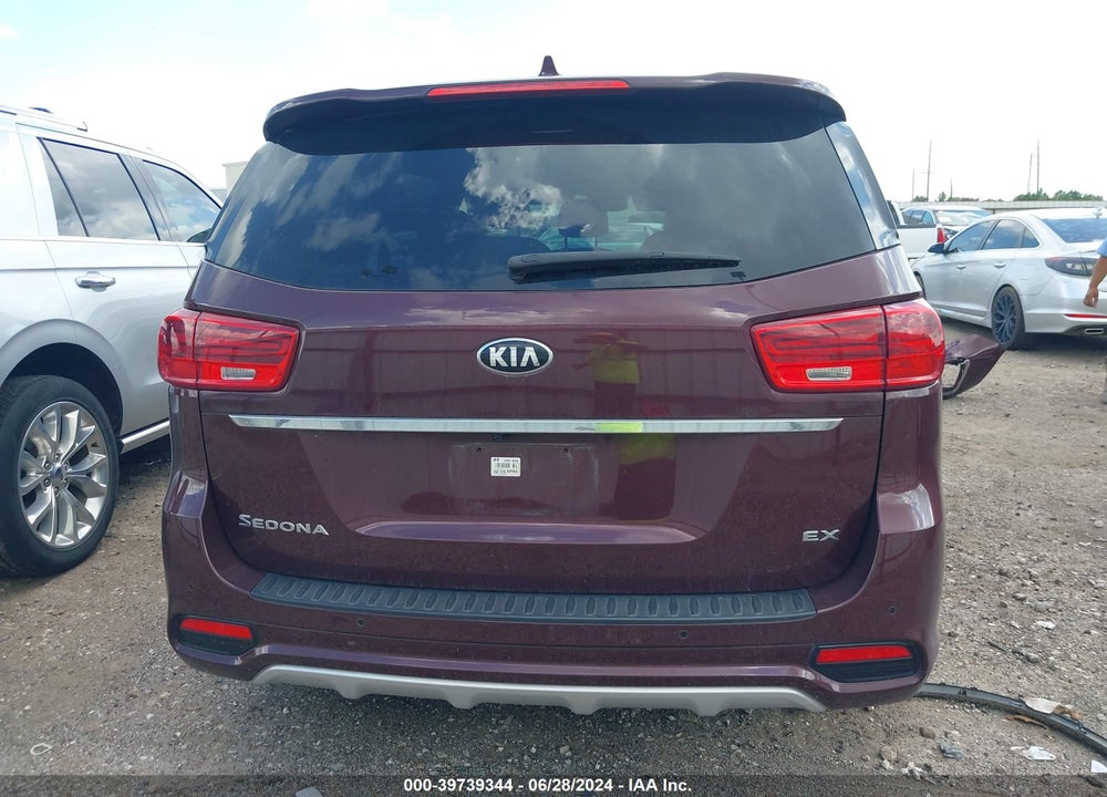 2020 KIA SEDONA EX VIN: KNDMC5C11L6630072