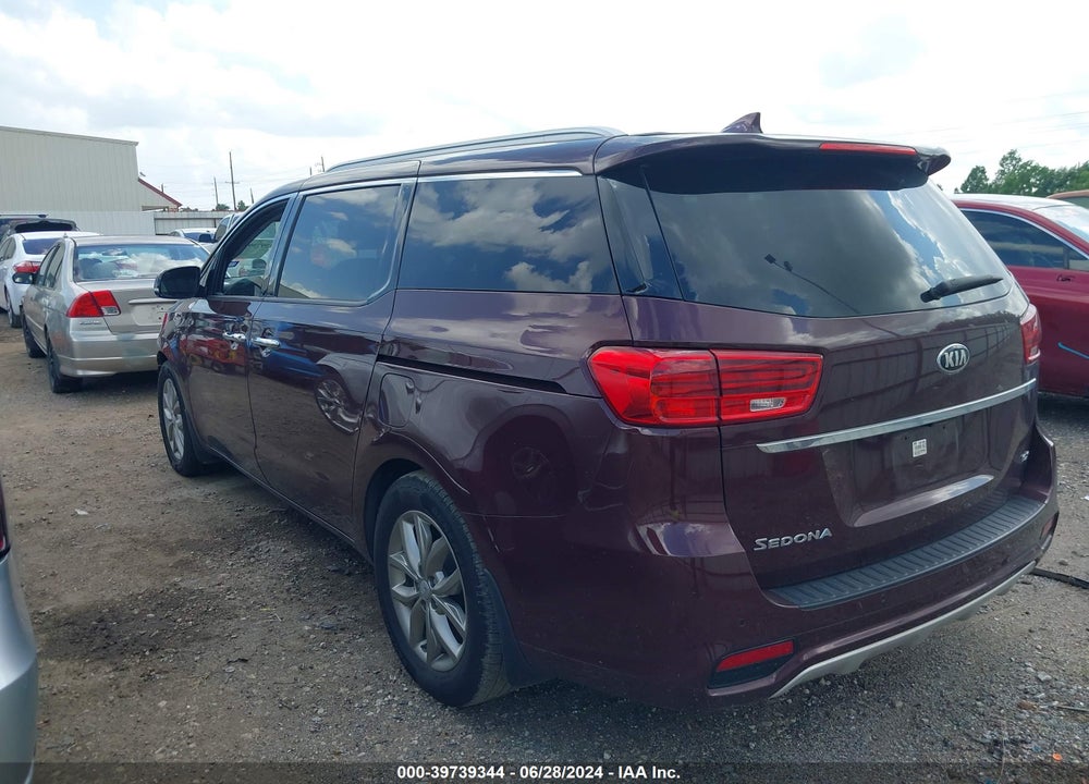2020 KIA SEDONA EX VIN: KNDMC5C11L6630072