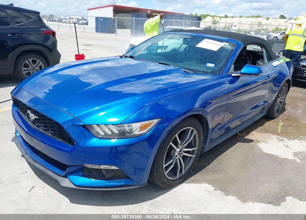 2017 FORD MUSTANG ECOBOOST PREMIUM VIN: 1FATP8UH5H5287752