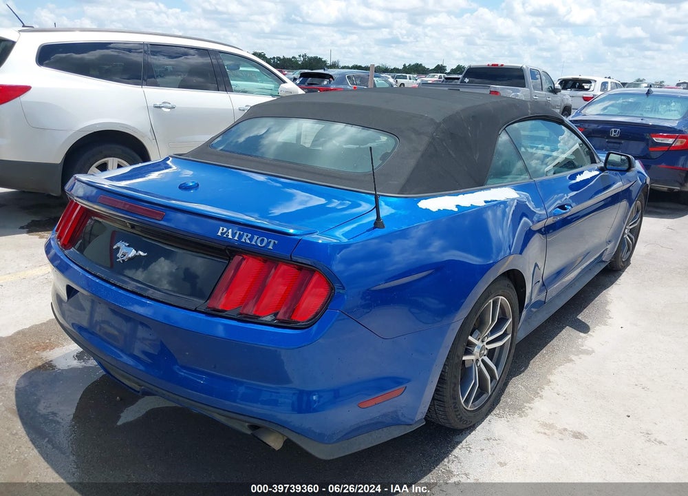 2017 FORD MUSTANG ECOBOOST PREMIUM VIN: 1FATP8UH5H5287752