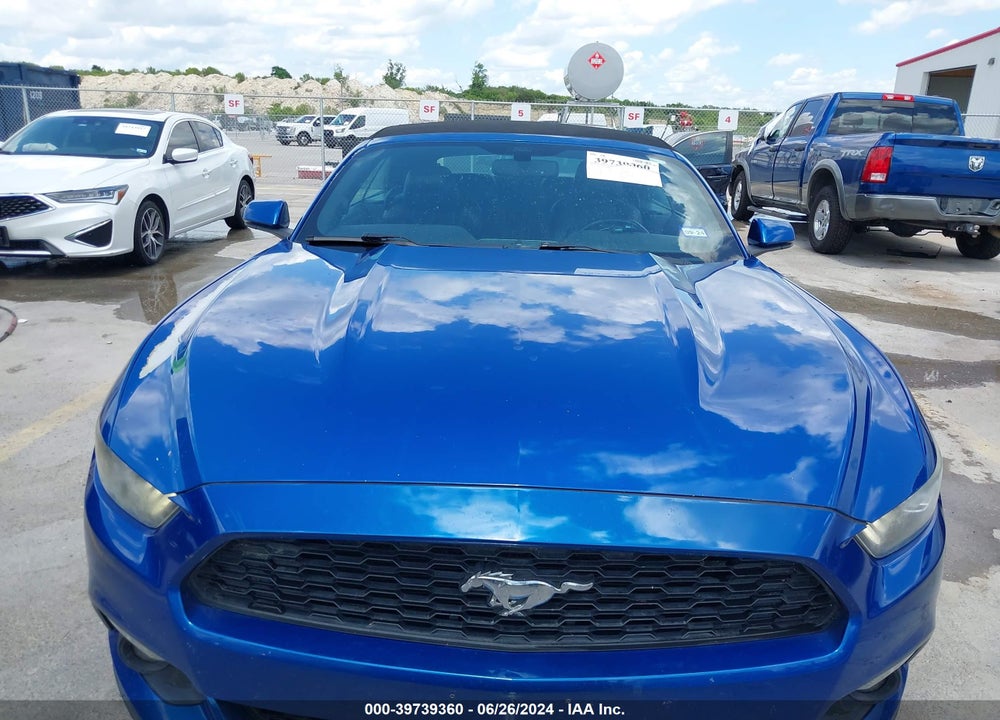 2017 FORD MUSTANG ECOBOOST PREMIUM VIN: 1FATP8UH5H5287752