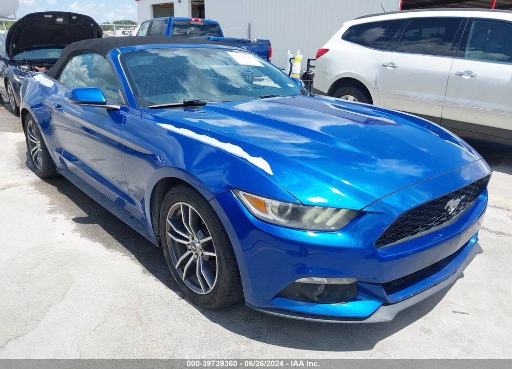 2017 FORD MUSTANG ECOBOOST PREMIUM VIN: 1FATP8UH5H5287752