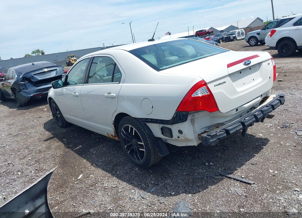 2011 FORD FUSION SE VIN: 3FAHP0HA5BR291048