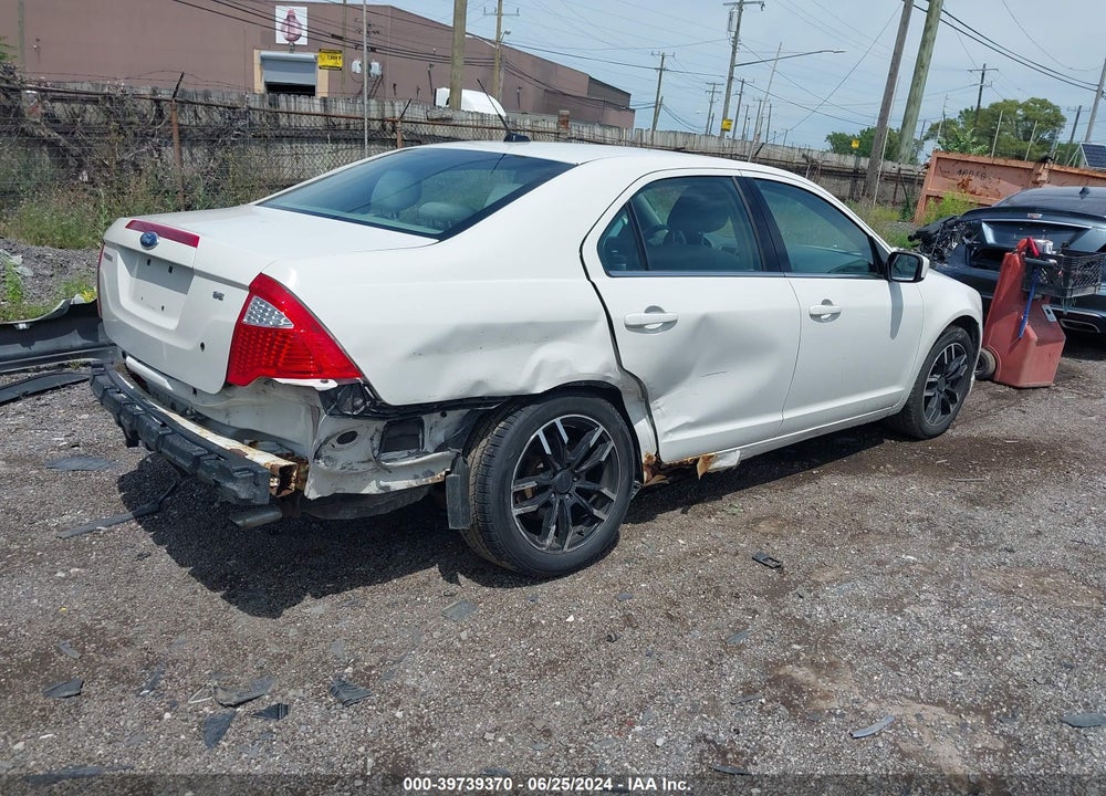 2011 FORD FUSION SE VIN: 3FAHP0HA5BR291048