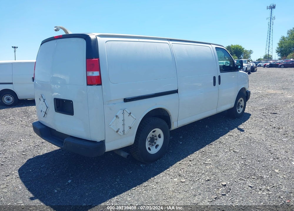 2012 GMC SAVANA 2500 WORK VAN VIN: 1GTW7FCAXC1197318