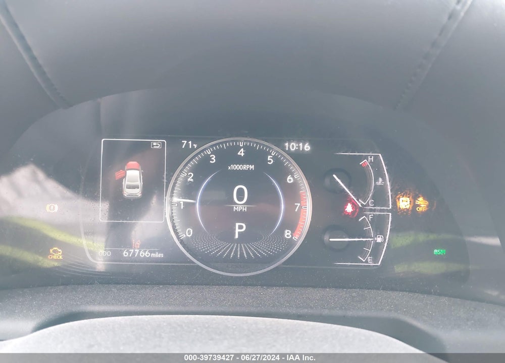 2019 LEXUS ES 350 VIN: 58ABZ1B18KU013248