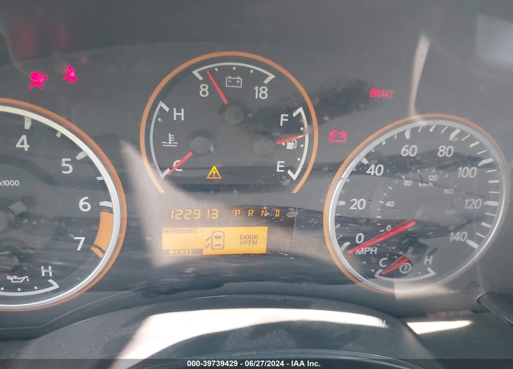 2013 NISSAN TITAN SV VIN: 1N6BA0ED0DN305604