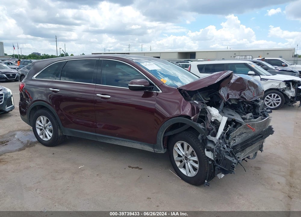 2020 KIA SORENTO 2.4L LX VIN: 5XYPG4A37LG649612
