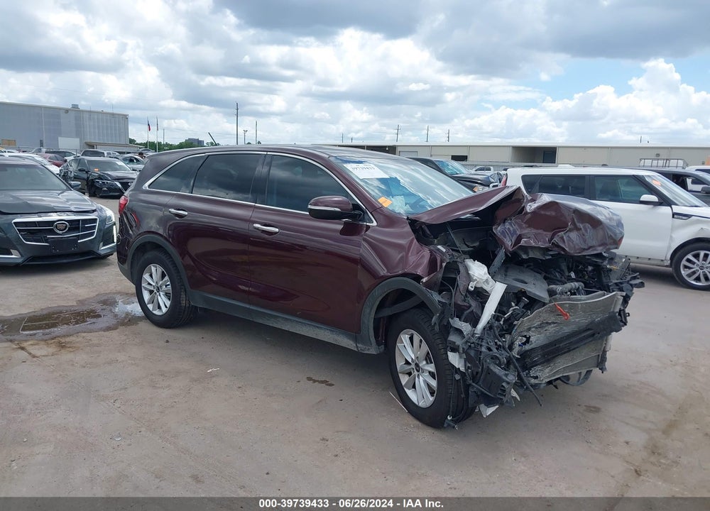 2020 KIA SORENTO 2.4L LX VIN: 5XYPG4A37LG649612