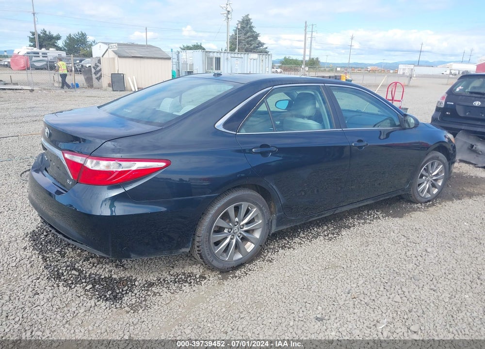 2016 TOYOTA CAMRY XLE VIN: 4T4BF1FK9GR563980